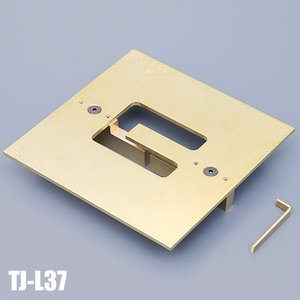 [BRUSSO] 브루쏘 하드웨어 L-37 용 템플릿 / TJ-L37 / 미국생산 / 오프셋 피봇 힌지(Offset Pivot Hinge)