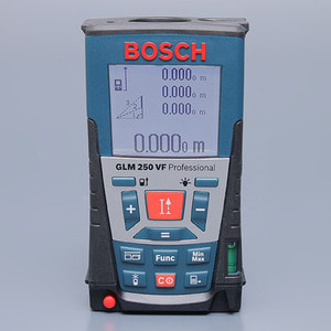 [BOSCH] 보쉬 다용도 레이저 거리측정기 GLM250VF / 최대측정 250M, 거리,부피,영역 측정, 메모리기능 / 회원할인, 적립제외 상품