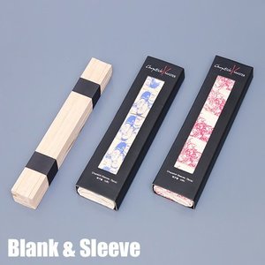 [BRIDGE CITY] 브릿지시티 찹스틱블랭크(Chopstick Blanks&amp;Sleeves) 10벌셋트 / 슬리브 포함 / 색상옵션