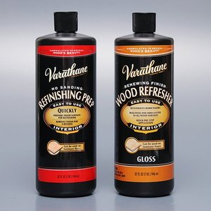 [Varathane] 바라탄 우드 리프레셔 키트 946ml / No Sanding Refinishing Prep &amp; Wood Refresher / 단계별 옵션선택 247815, 247831