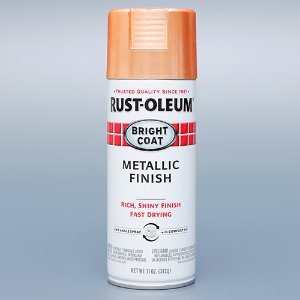 [Rust-Oleum] 러스트올럼 녹방지 메탈릭 마감재 스프레이 312g / 메탈릭 코퍼(314417) / 고급스럽고 밝은 색감, 빠른건조