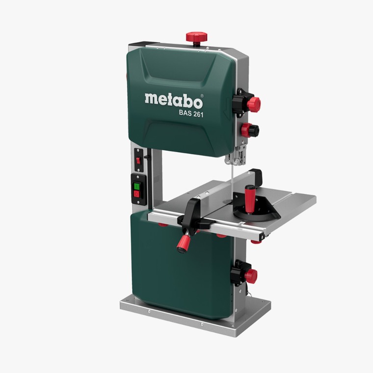 [METABO] 메타보 BAS 261 Precision 밴드쏘 619008000 / 400W 절단높이103mm LED조명 리핑펜스 각도조절